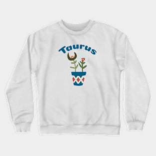 Taurus - Zodiac Lovely Universe tree Crewneck Sweatshirt